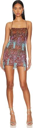 Barbi Beaded Micro Mini Dress