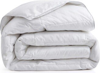 Medium Weight Extra Soft Feather Comforter with Duvet Tabs, Full/Queen