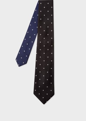 Black Silk 'Stars' Tie