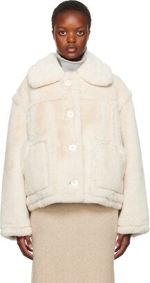 Off-White Xena Faux-Shearling Jacket