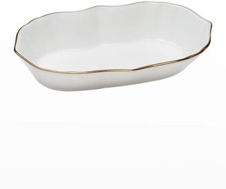 Golden Edge Narrow Pin Dish