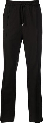 Straight-Leg Drawstring Trousers-AC