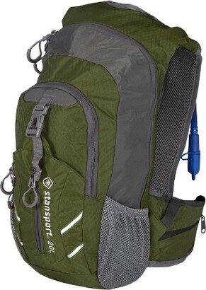 Daypack With 2L Water Bladder 20L Olive