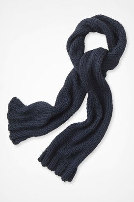 Women's Cozy Cabin Scarf - Navy