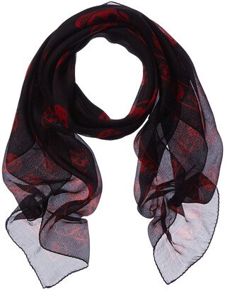 Classic Skull Silk Scarf