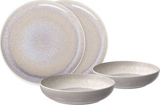 Porcelain Perlemor Dinner Set