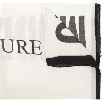 Logo Printed Scarf-AG