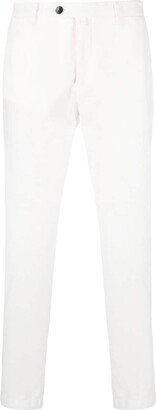 Mid-Rise Slim-Cut Trousers-AD