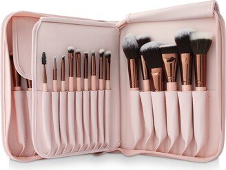 30-Pc. Rose Gold Brush Book Set