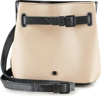 Maria Maleta Bum Bag Black & Beige Robin