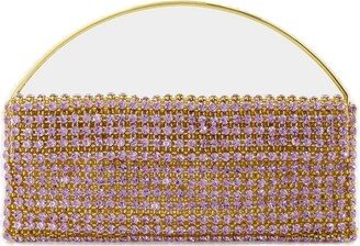 Maxi Les Nuances Embellished Foldover Top Clutch Bag