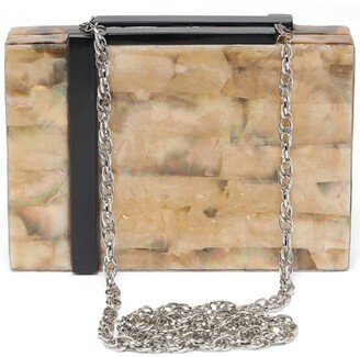 Tiramisu Claudia Minaudiere Box Clutch