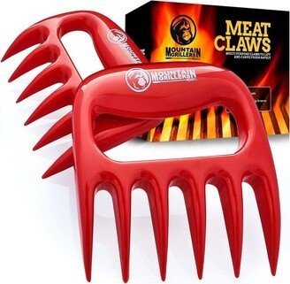 Mountain Grillers Meat Shredder Claws - Red - Set of 2
