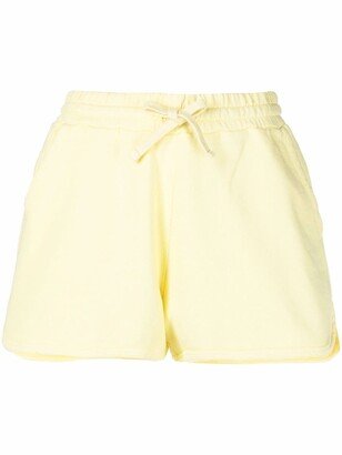 Drawstring-Waist Track Shorts-AB