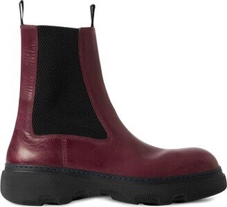 Chelsea leather ankle boots