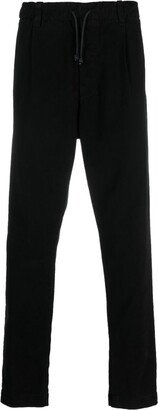 Lyocell-Blend Tapered-Leg Trousers