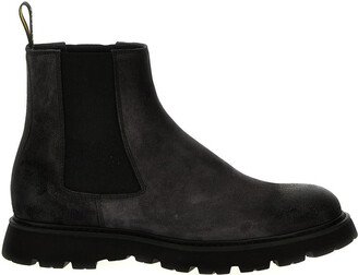 Crust chelsea boots