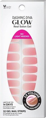 Glow Palette Nail Art - Rosewater Glam - 32ct