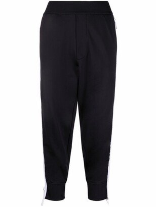 Maple Leaf zip-detail track pants