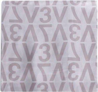 V73 Topaz Logo Printed Scarf