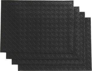 TJMAXX Set Of 4 Faux Leather Placemats