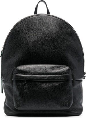 Grained Leather Backpack