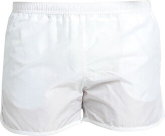 Swim Trunks White-AE