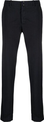 Slim-Cut Tailored Trousers-BF