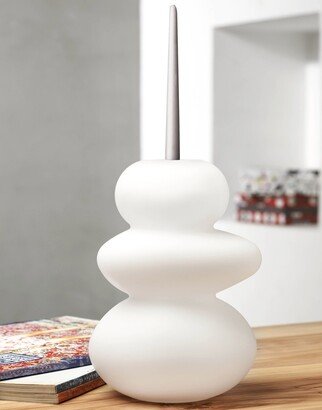 NUDE COLLECTION Cairn Candelabrum White