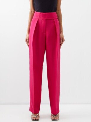 High-rise Tapered Suit Trousers