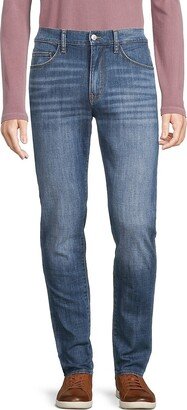 Zane High Rise Whiskered Skinny Jeans