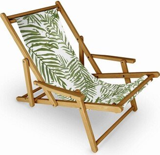 Alja Horvat Areca Palm Pattern Sling Chair