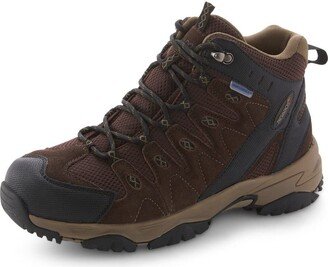 XP Men's Harriman Mid High Waterproof Hiking Boots with TPU Ankle Support | Lightweight for Trail