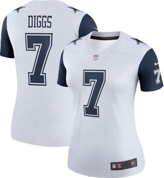 Women's Trevon Diggs White Dallas Cowboys Alternate Legend Jersey