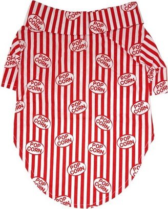 Doggie Design Hawaiian Camp Shirt - Movie Theater Popcorn Box(XX-Small)