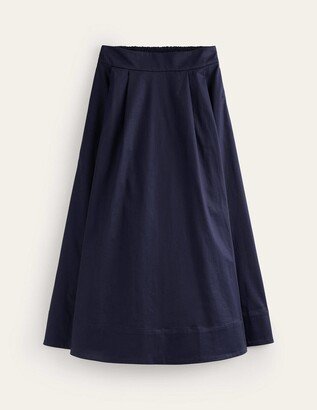 Isabella Cotton Sateen Skirt