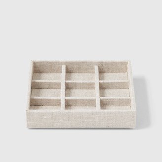 Marie Kondo Medium Serenity 9-Compartment Jewelry Insert Natural Linen