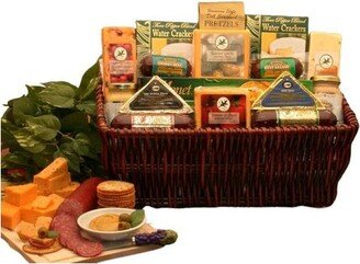 Gbds A Classic Selection Meat & Cheese Gourmet-Small - meat and cheese gift baskets - 1 Basket