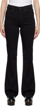 Black Wide-Leg Jeans-AD