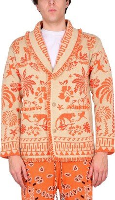 Explosion Of Nature Long-Sleeved Cardigan