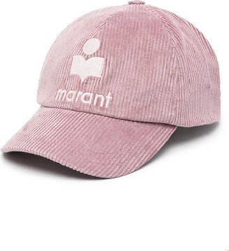 MARANT Logo-Embroidered Corduroy Cap