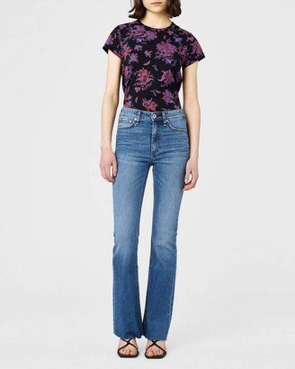 Nina Flare- Clean Mick High-Rise Comfort Stretch Jean