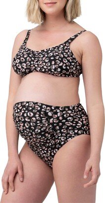 Sahara High Waist Two-Piece Maternity Swimsuit