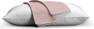 Pillow Gal Pink Cotton Percale Pillow Protectors - King