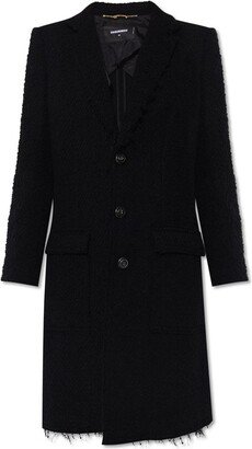 Single-Breasted Tailored Coat-AE