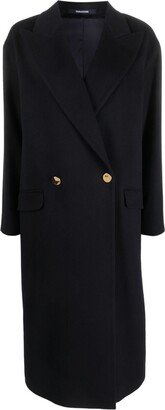 Double-Breasted Wool Coat-AJ