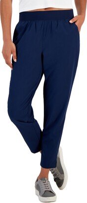Id Ideology Women's Lightweight Woven Ankle Pants, Created for Macy's