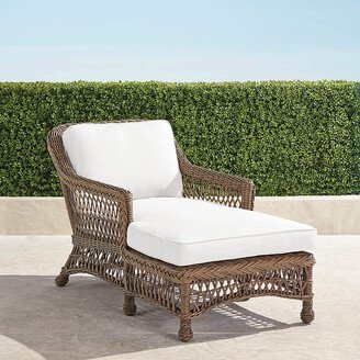 Hampton Chaise in Driftwood Finish