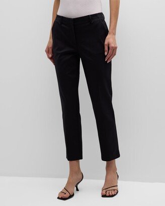 Cropped Skinny-Leg Trousers