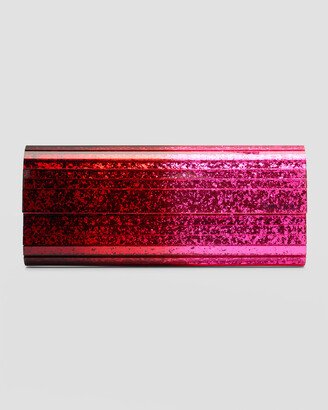 Sweetie Glitter Flap Clutch Bag